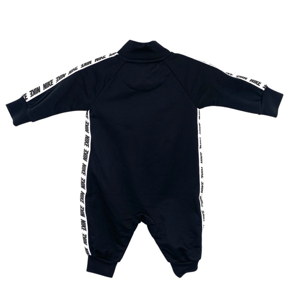 Nike Sportswear Boys 3 Months Long Sleeve Tricot Taping Coverall Jumpsuit - Picture 5 of 8